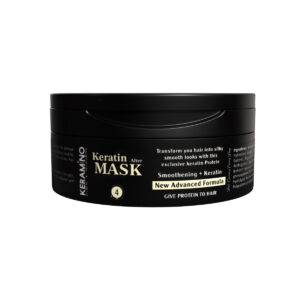 KERAMINO ELEMENT PROFESSIONAL Keratin After Care Mask – Intense Repair & Moisture Boost, Frizz Control, Smoothness & Shine, Sulfate-Free, Color-Safe Deep Treatment for Keratin-Treated Hair, 250 ml