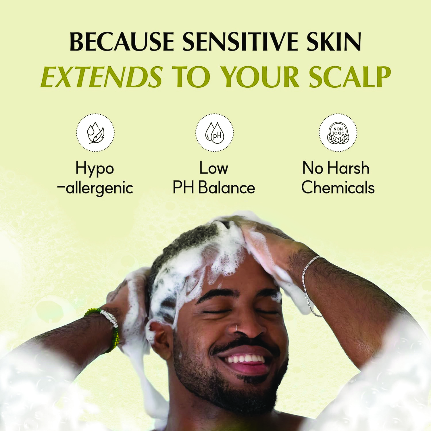 KERAMINO ELEMENT.PROFESSIONAL Keratin After Shampoo and Mask | Infused With Keratin, Almond Oil, Jojoba Oil, And Shea Butter For Curly Wavy (500 ML) - Image 3